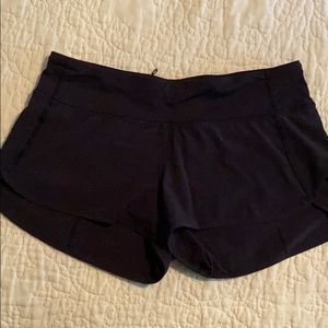 Lululemon speed shorts